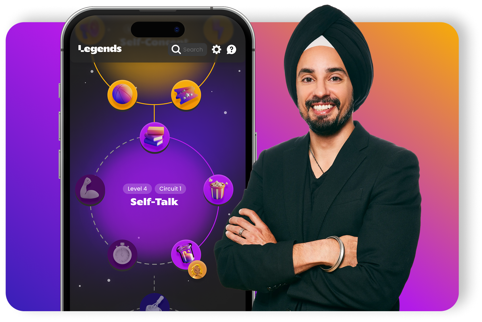 Legends confidence-building program